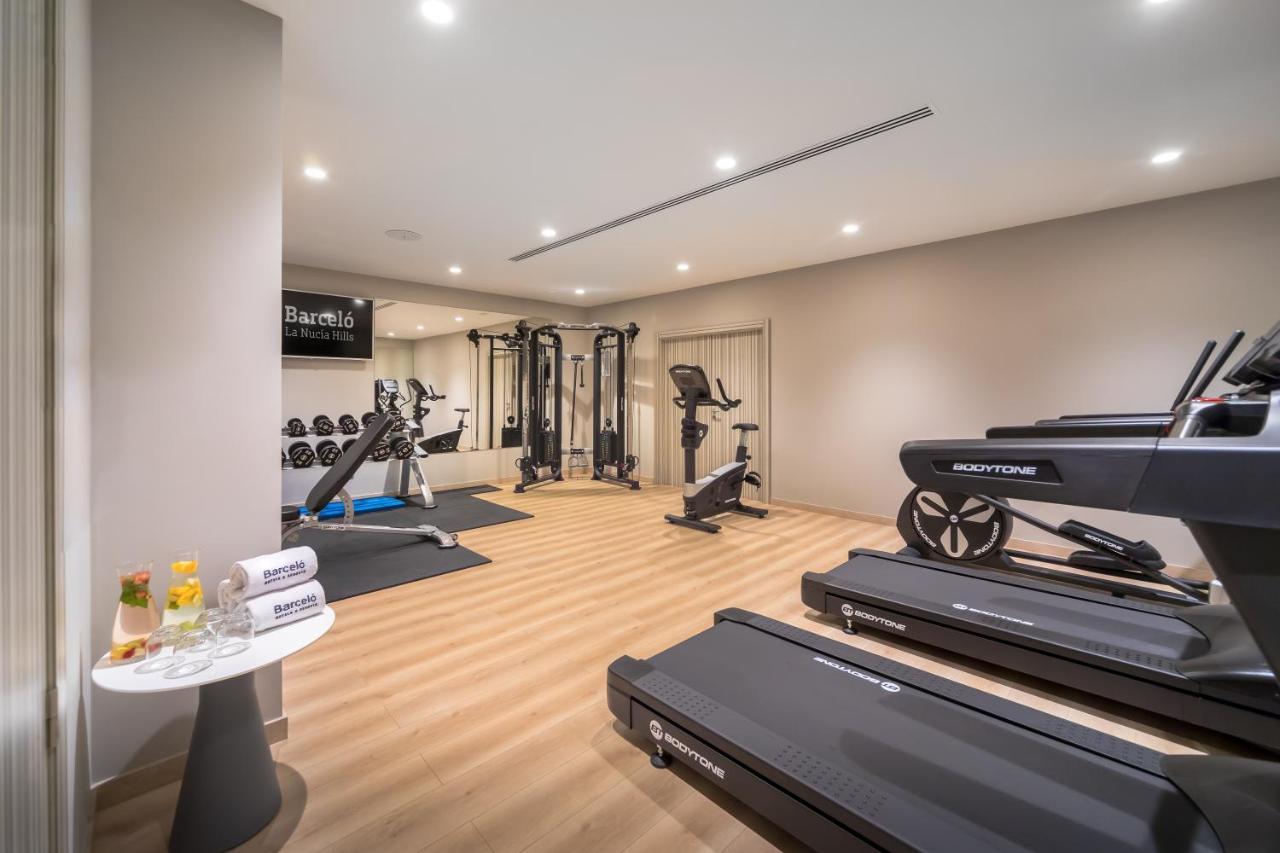 Barcelo La Nucia Hills Hotel Exterior foto The gym at the hotel