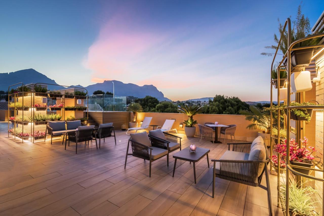 Barcelo La Nucia Hills Hotel Exterior foto Rooftop bar